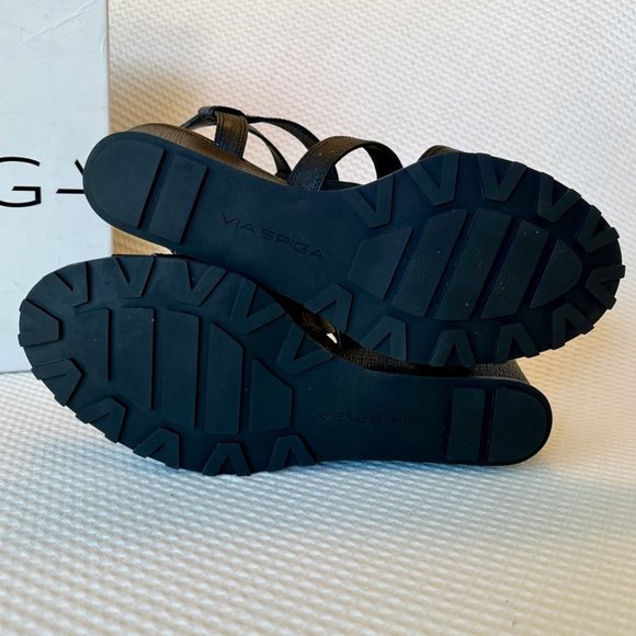 Via Spiga V-Luxie wedge sandals - Picture 5 of 6